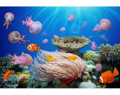 Illustration cnidaria