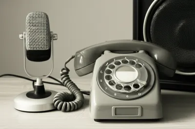 Illustration speakerphone