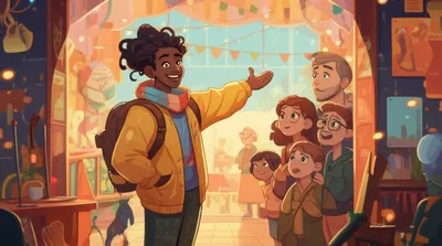 Illustration entertained - Image 1