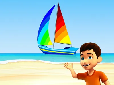 Illustration waving - Image 1