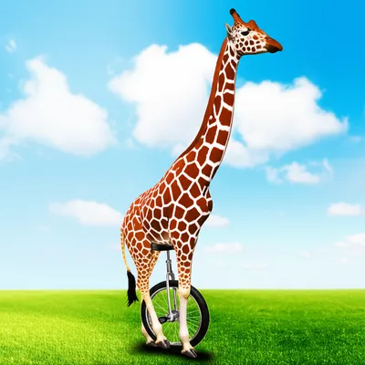 Illustration giraffe - Image 1