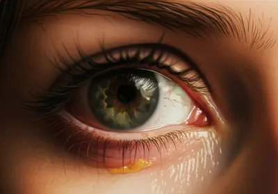 Illustration conjunctivitis