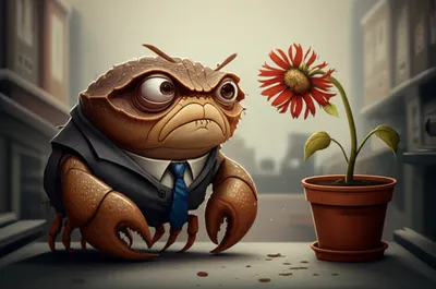 Illustration crabstick - Image 1