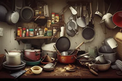 Illustration kitchen - Image 1