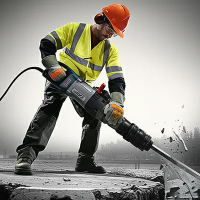 Illustration jackhammer - Image 1