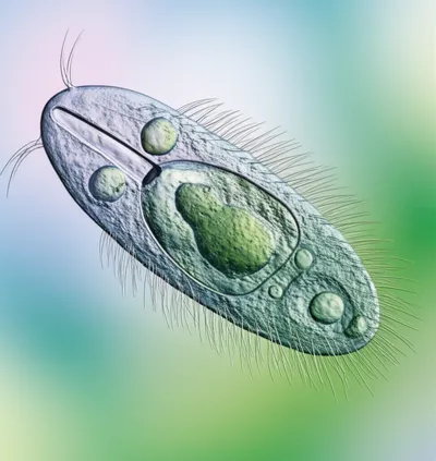 Illustration paramecium