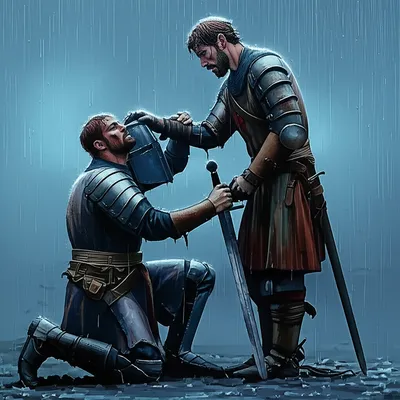 Illustration capitulating