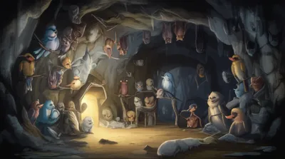 Illustration roosters - Image 1