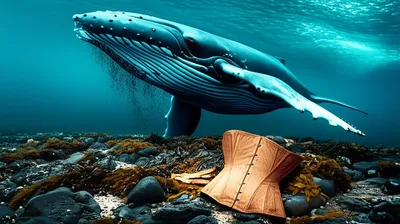 Illustration baleen