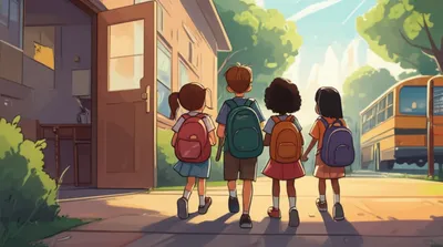 Illustration schooldays - Image 2