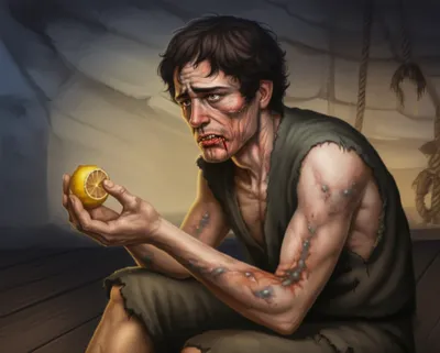 Illustration scurvy - Image 1