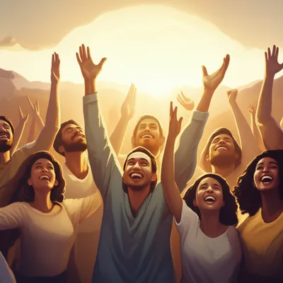 Illustration hallelujah - Image 1