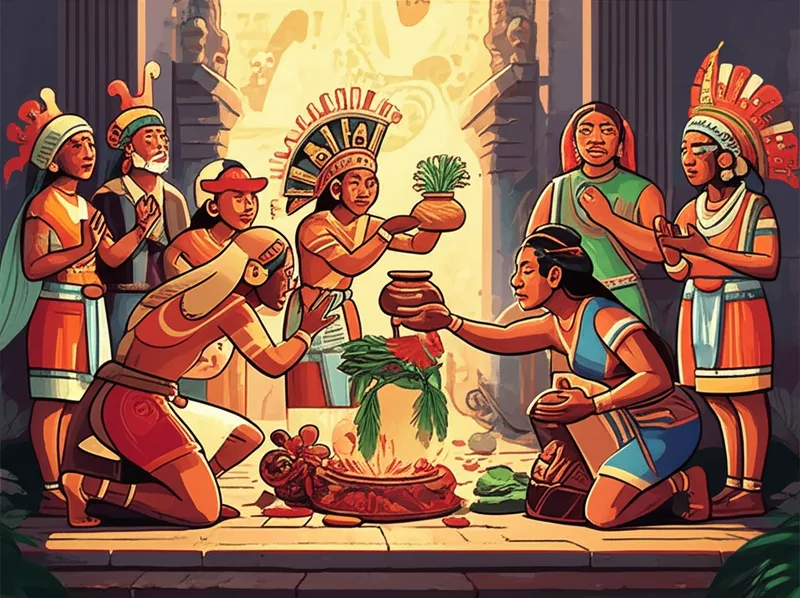 Illustration visuelle du mot « ceremony » - Cérémonie, rituel