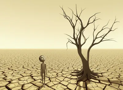 Illustration hungry - Image 1