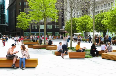 Illustration plaza - Image 1