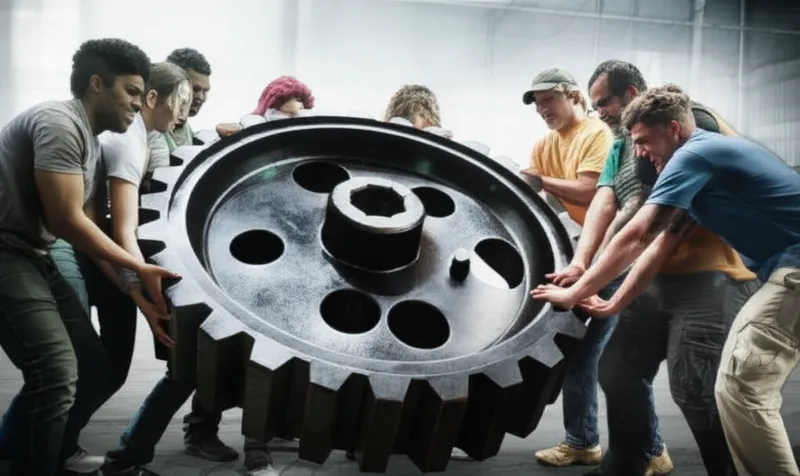 Visuelle Darstellung für das Wort „operated" - Arbeiten, wirken, betreiben