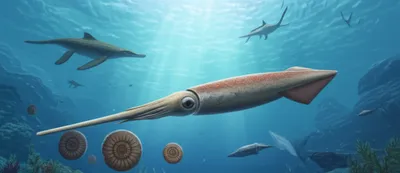 Illustration belemnite - Image 1