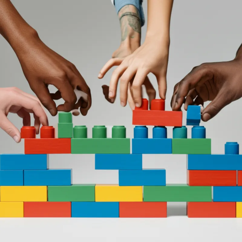 「associated」の視覚的なイラスト - 参加する、加わる