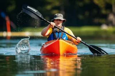 Illustration paddling - Image 1