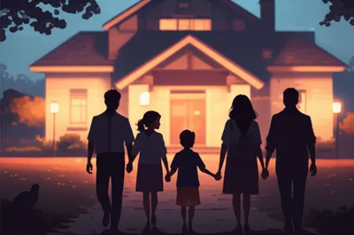 Illustration homecoming - Image 1