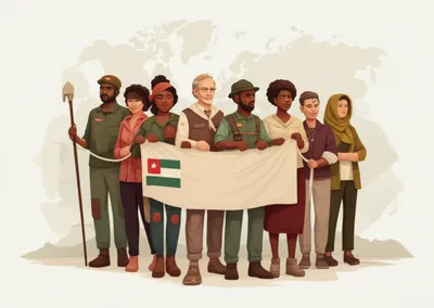 Illustration confederate