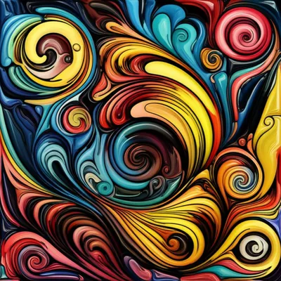 Illustration swirly - Image 1