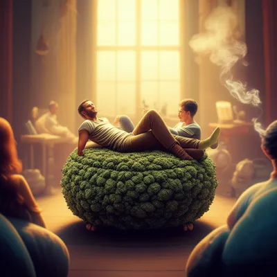 Illustration pouf - Image 1