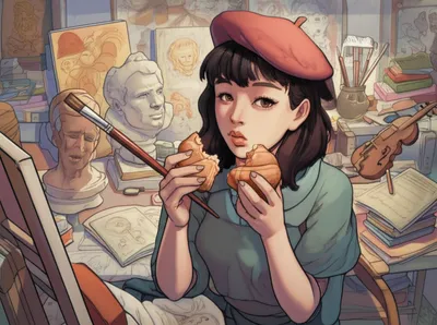 Illustration dilettante - Image 1