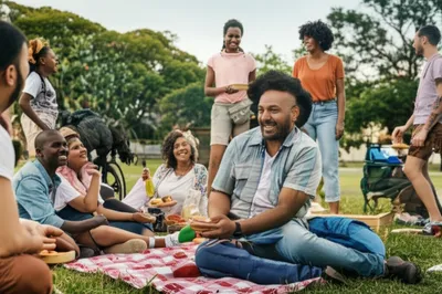 Illustration socializes