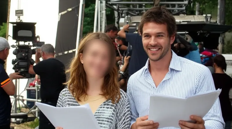 Visuelle Darstellung für das Wort „imagine" - Eine kurze Fanfiction oder ein Prompt, der einen Leser in ein Roman-Szenario mit einer Figur oder einem Prominenten einfügt.