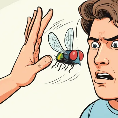 Illustration swatting - Image 1