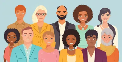 Illustration looking - Image 1