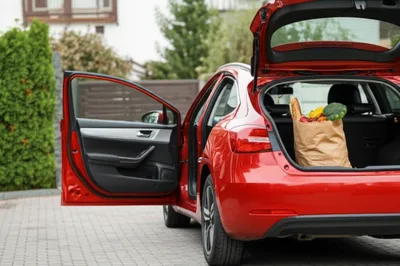 Illustration hatchback