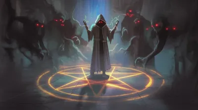 Illustration conjuring - Image 1