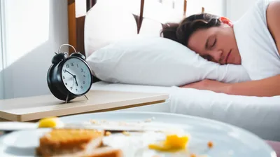 Illustration overslept