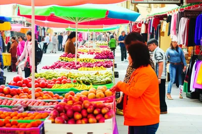 Illustration market - Image 1