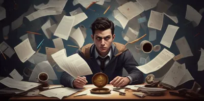 Illustration obsessing