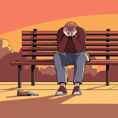 Illustration overtired - Image 1