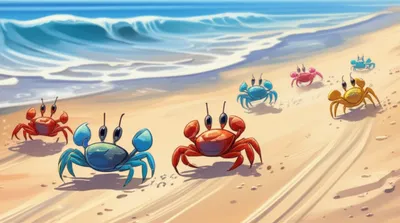 Illustration skittering