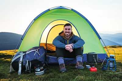 Illustration camper - Image 1