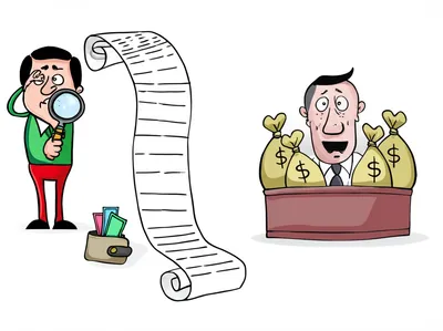 Illustration overcharge - Image 1