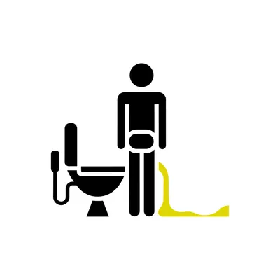 Illustration urination