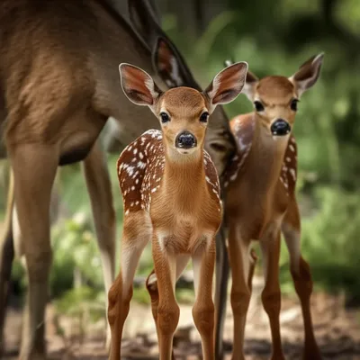 Illustration fawns - Image 1