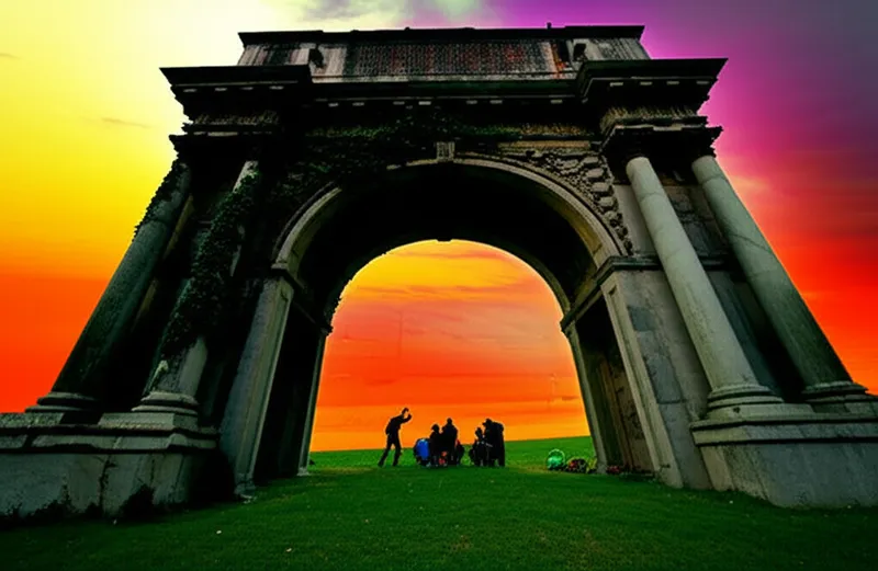 Визуальная иллюстрация слова «monuments» - Памятники, монументы