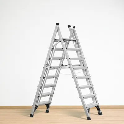 Illustration stepladder