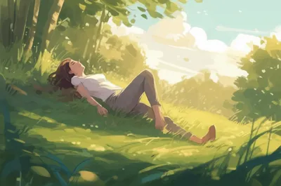 Illustration recumbent - Image 1