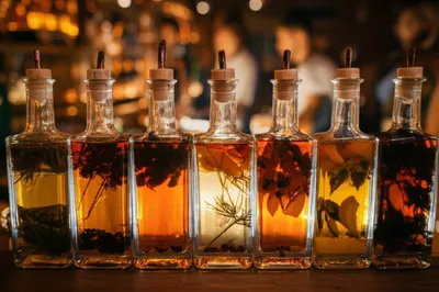 Illustration liqueurs