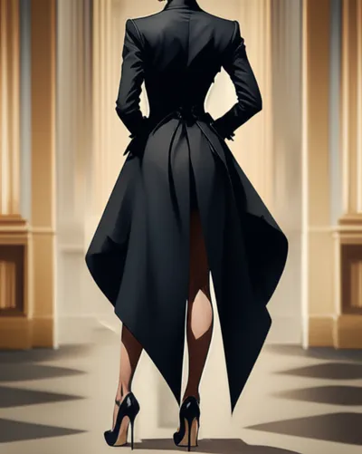 Illustration tailcoat - Image 1