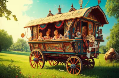 Illustration gypsy - Image 1