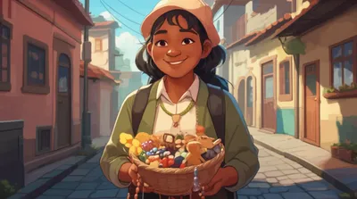 Illustration peddles